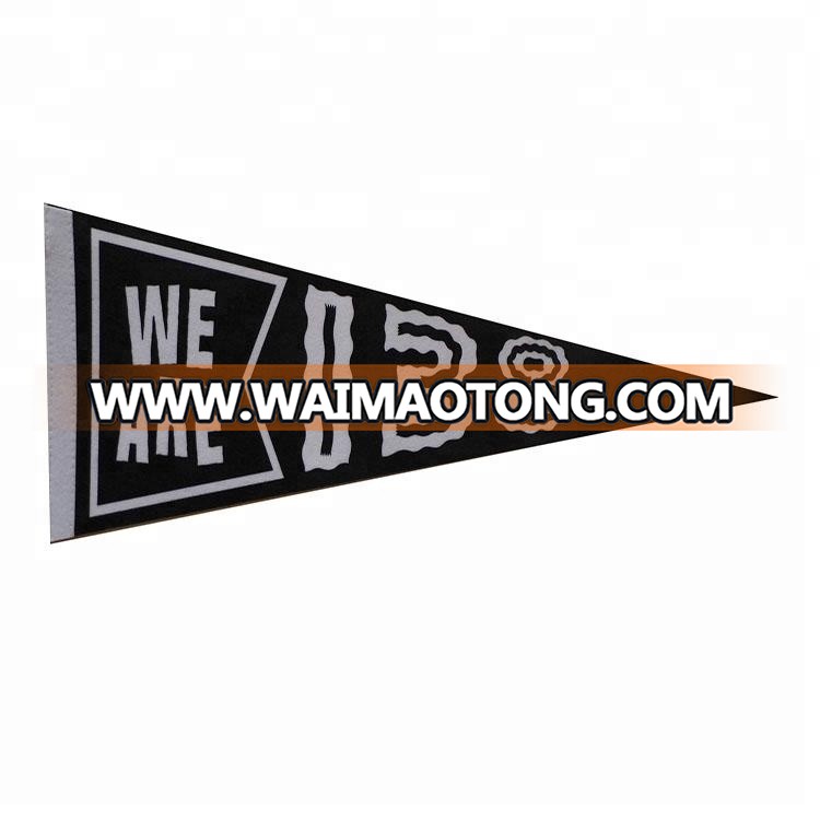 2017 OEM Custom Made Printed Party Felt Pennant