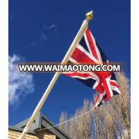 China suppliers aluminum wall flag residential flagpoles